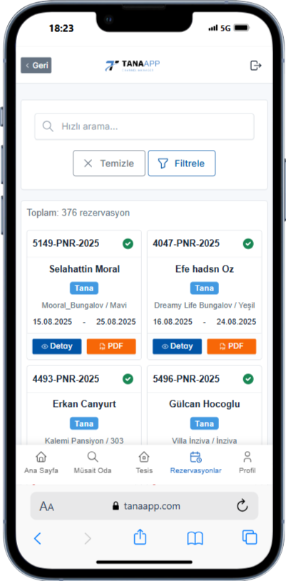 TanaApp Mobile App